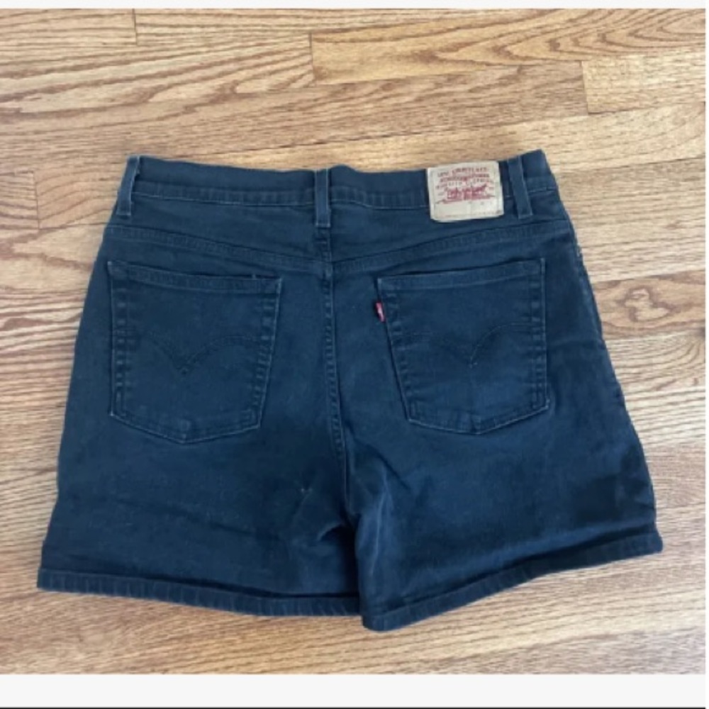 Levi’s Shorts Black Sz 14 High Waist Vintage Made in Brazil PERFECT CONDITION